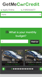 Mobile Screenshot of getmecarcredit.net